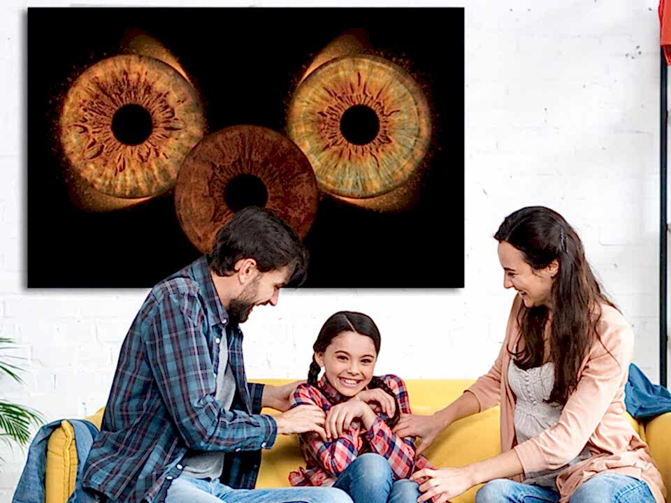 diasec göz tabloları