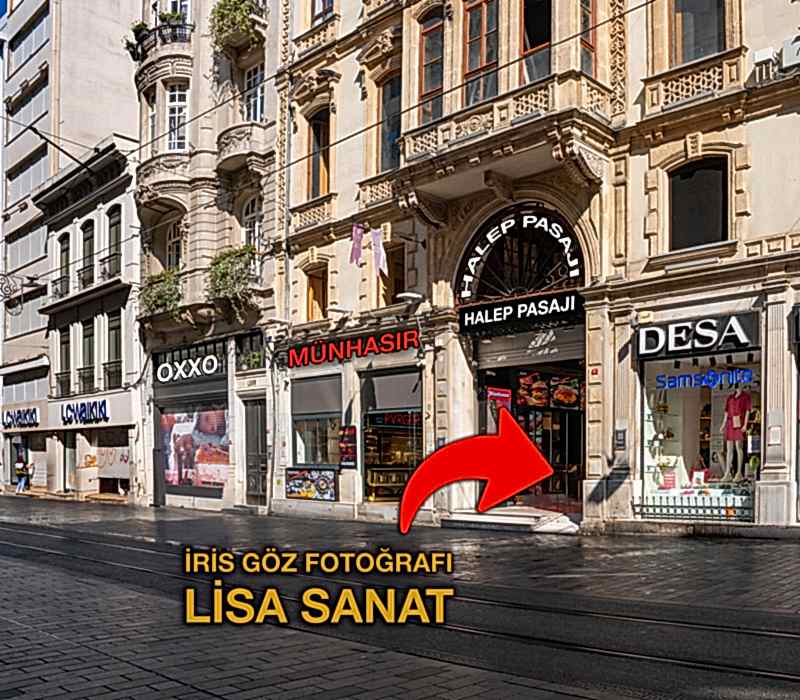 iris göz fotoğrafı