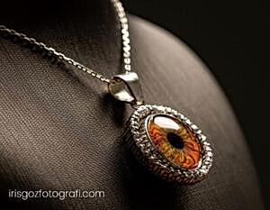 iris göz kolye modelleri