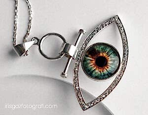 Göz Fotoğraf Kolye