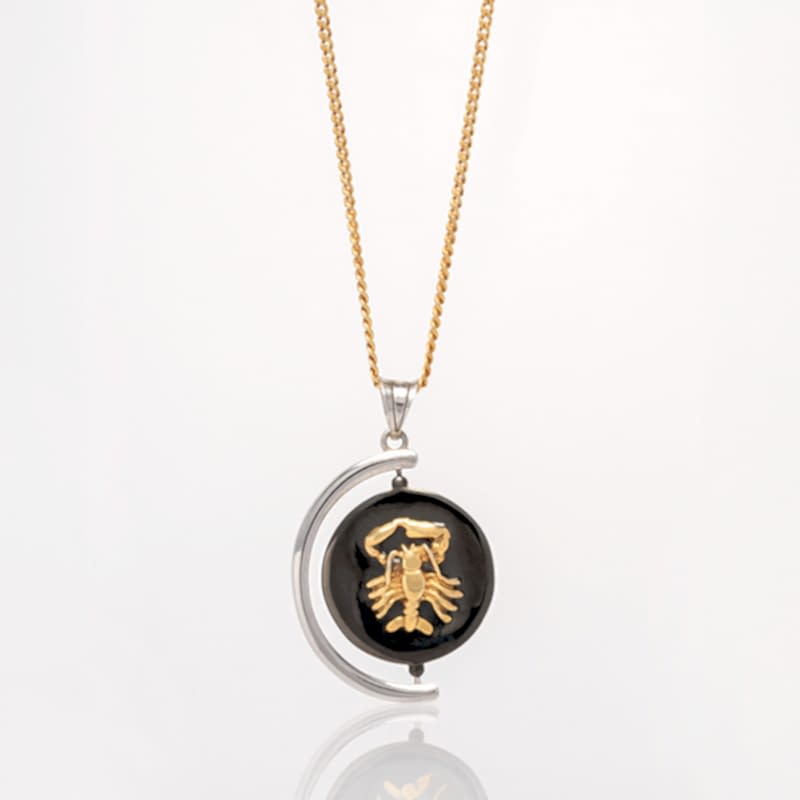 Astroloji Gümüş İris Göz Kolye