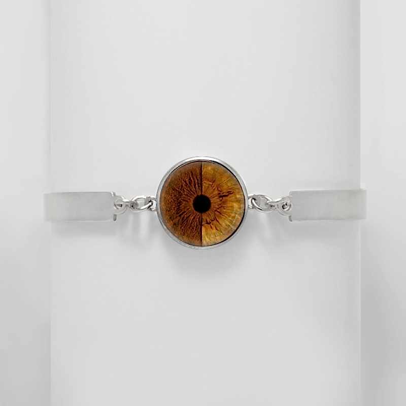 Gümüş İris Göz Bileklik